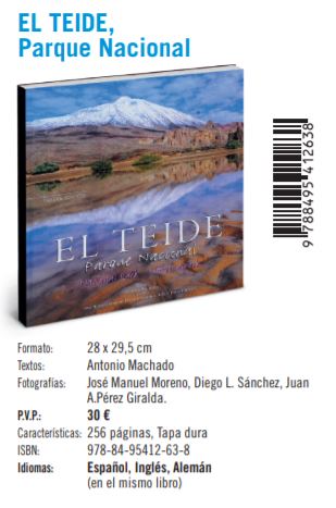 Libro El Teide Parque Nacional