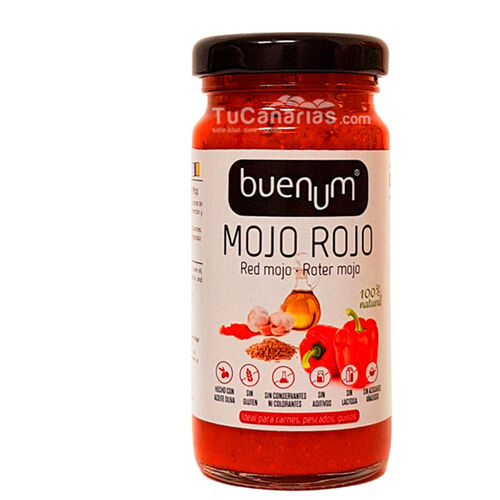 Kanaren produkte Naturliche Rot Mojo Buenum 100ml