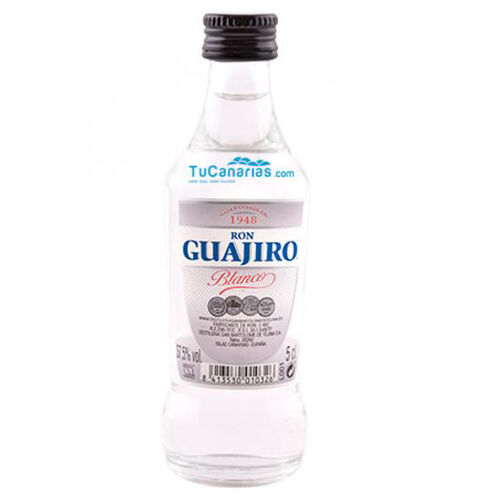 Canary Products Rum Guajiro White Miniature - Free Customized