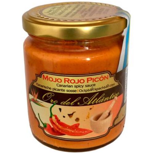 Kanaren produkte Mojo Rot Pikant Sosse Oro Atlantico 250ml