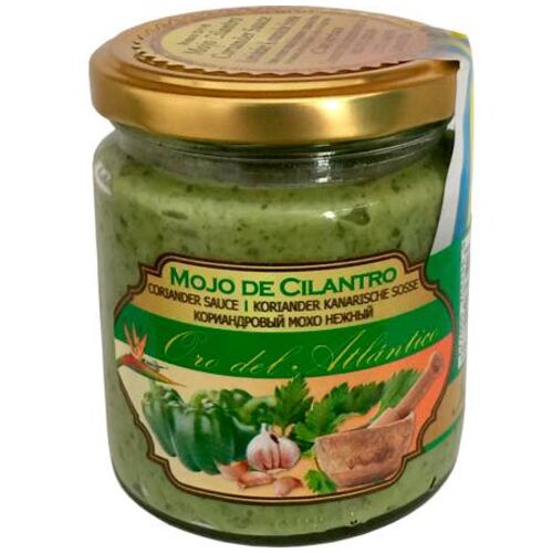 Productos Canarios Mojo Cilantro Oro Atlantico 250 ml