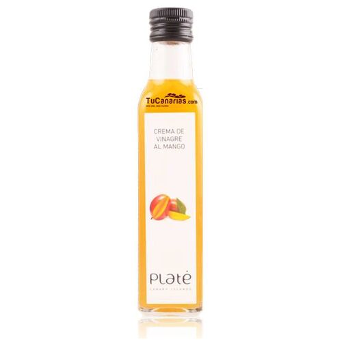 Productos Canarios Crema Vinagre Mango de Canarias Platé 250ml