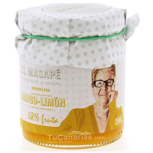 Kanaren produkte Mango Zitrone Marmelade Masape Natur 290g