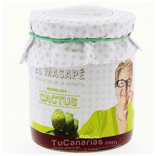 Kanaren produkte Rote Kaktus Tuno Indio Marmelade Masape Natur 290g